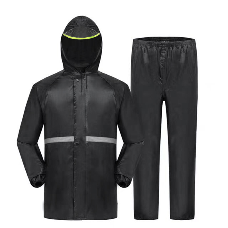 Motorcycle Gear Mens - 남녀공용 후드 코트 및 바지 레인