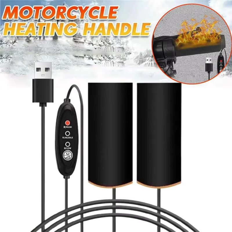 AC54-USB 오토바이 가열식 그립 핸들바 3단 속도 - Handlebar Grip Heated 리뷰 및 가격