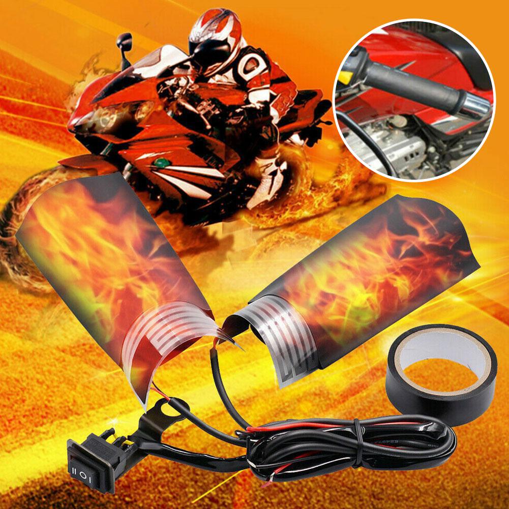 오토바이 히팅 핸들 그립 스노모빌 ATV 핸들바 히터  - Handlebar Grip Heated 리뷰 및 가격