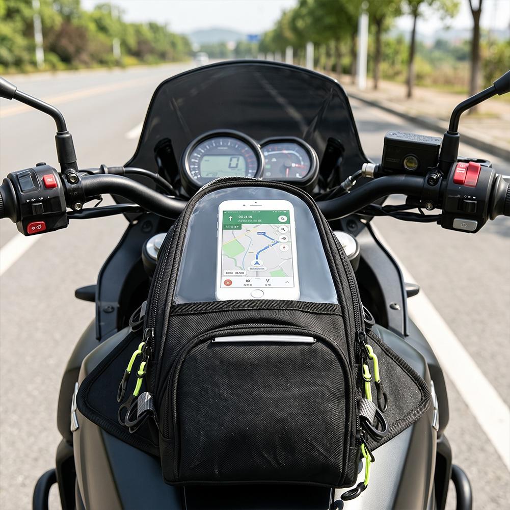 오토바이용 방수 탱크 백, 터치스크린이 가능한 창이 달 - Motorcycle Gear Companies 리뷰 및 가격