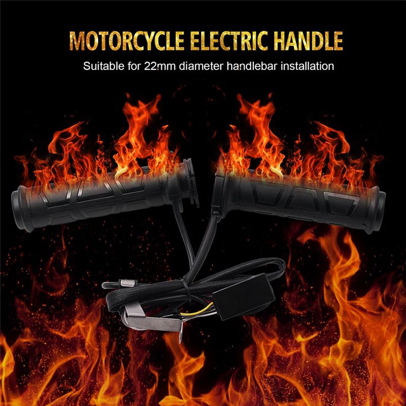 최첨단 겨울용 오토바이 히팅 그립 핸들바 워머 슬리브( - Handlebar Grip Heated 리뷰 및 가격